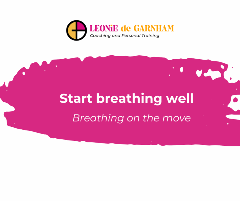 Breathing well when moving